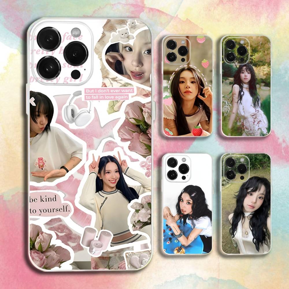 Чехол для телефона C-CHAEYOUNG T-Twice-s Для iPhone 16,15,14,13,12,11 Plus,Pro,Max,XR,XS,Plus,E,SE4,Mini Прозрачный чехол