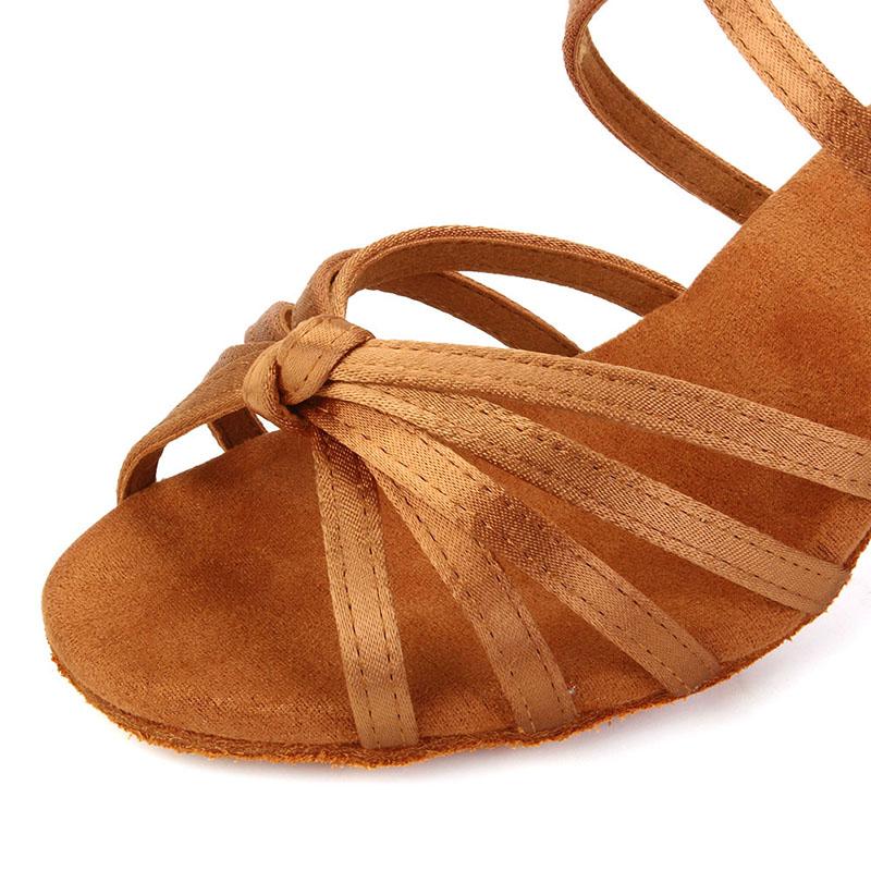 Профессиональные женские туфли для латинских танцев, обувь для бальных танцев сальсы, домашний каблук 7 см