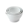 Hasami Ware CtoC JAPAN Nesting Dressing Set of 3 Sizes Bowls,