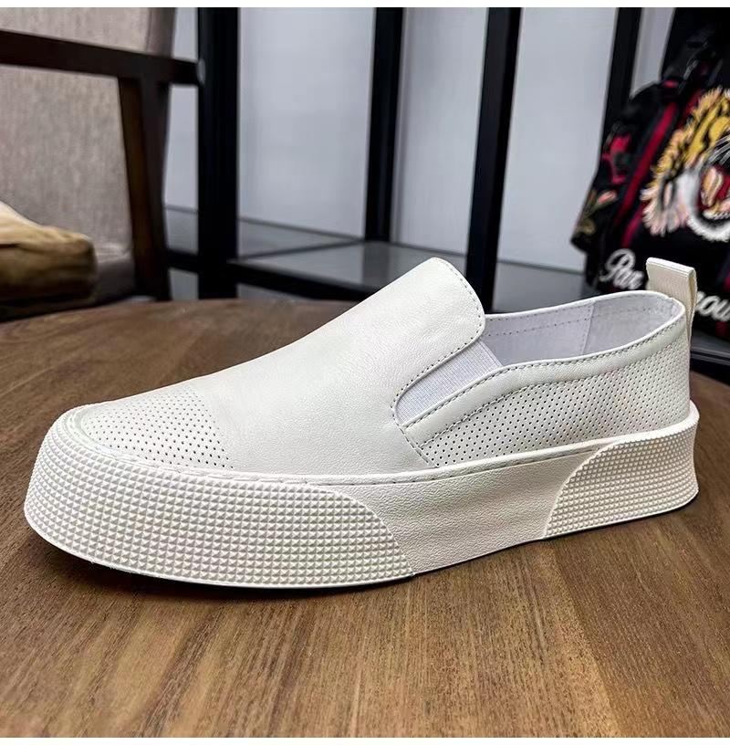 Fashion Summer New Men's Shoes High Quality Designer Slip On Casual Shoes Low-top Comfy Driving Shoes Mocassins Outdoor Men Formal Shoes