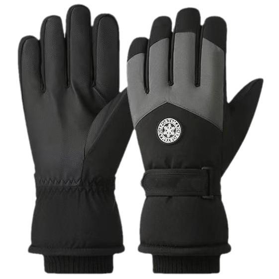 Unisex Winter Ski Gloves: Thick, Warm, Waterproof, Touchscreen-Compatible for Outdoor Riding and Motorcycling