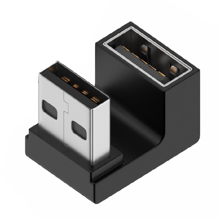 Угловой USB 3.0 Male to Female удлинитель, 90 градусов, вверх/вниз, для ПК