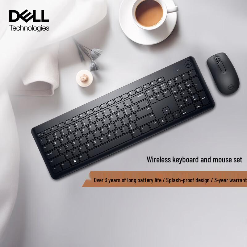 Dell Беспроводной комплект клавиатуры и мыши KM3322W