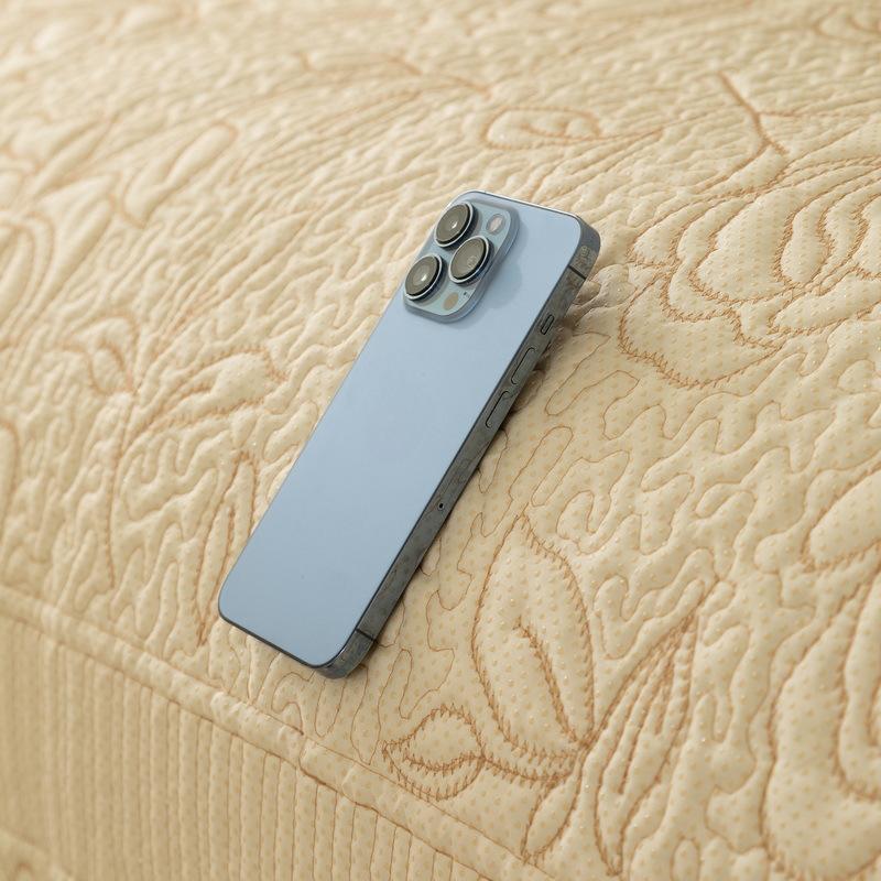 Pure Cotton Sofa Cushion for All Seasons, Fabric Non-slip Cushion, Light Luxury, Simple, Modern Sofa Cover, Washable Cover