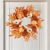 Artificial Fall Wreath Garland Autumn Door Decoration for Indoor Outdoor Wedding