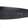 Very Good CHANEL sunglasses COCO Mark Rectangle Shape Eyewear black Used