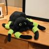 Colorful Four-Eyed Spider Plush Pendant Toy