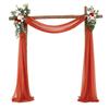 Wedding Arch Chiffon Fabric Drapery Wedding Drapery Arch Decoration Wedding Decor