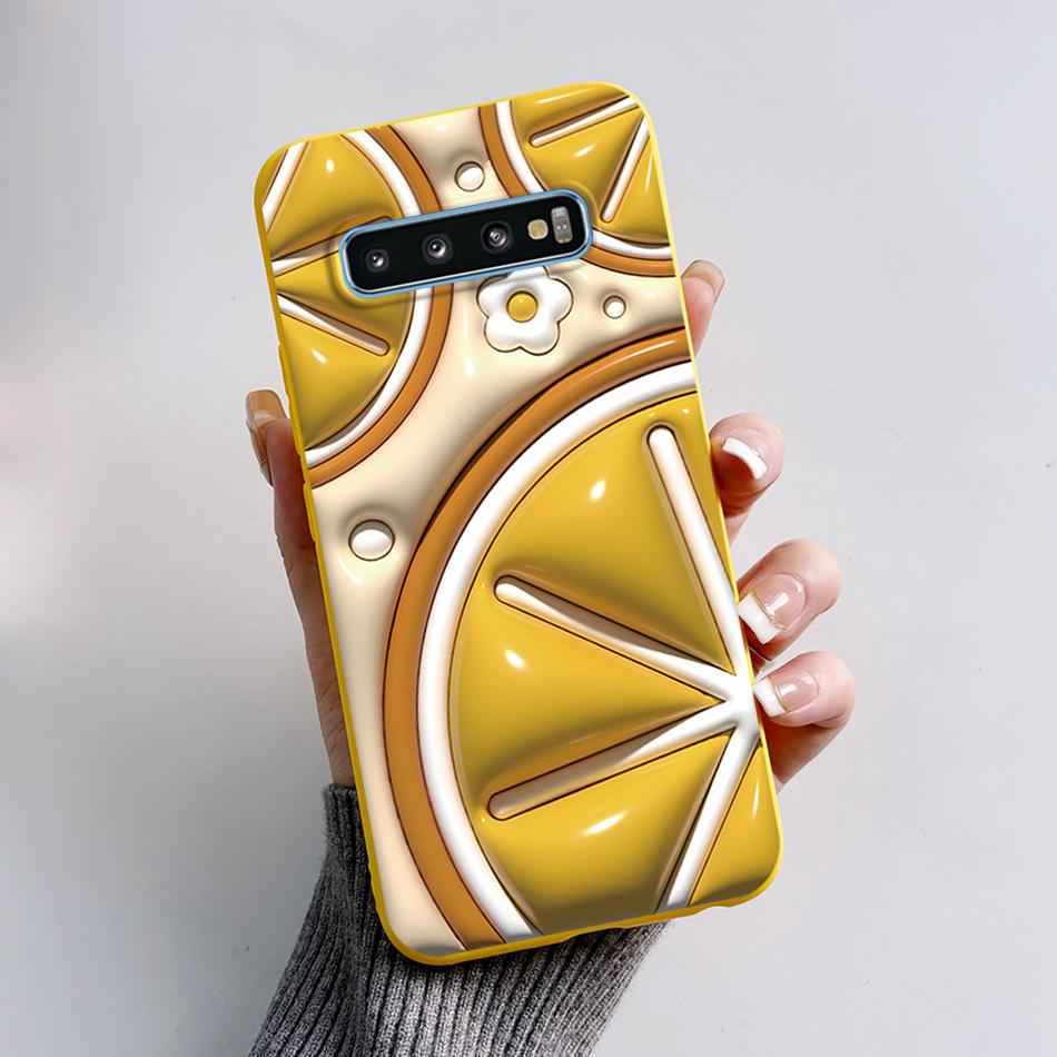 For Samsung Galaxy S10 Plus Case SM-G975F Astronaut Phone Cover For Samsung S10 S10E SM-G973F SM-G970F S 10 S10Plus S10e Bumper