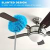 Microfiber Ceiling Fan Duster Extends Up To 80Cm Long Handled Dust Locking Reusable Cleaner Brush For Home Effortless Cleaning