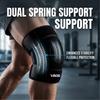 VBOSI Adjustable Open Patella Knee Brace for Men Women, Breathable Knee Support for Gym Running Workout Sports Injury Protection