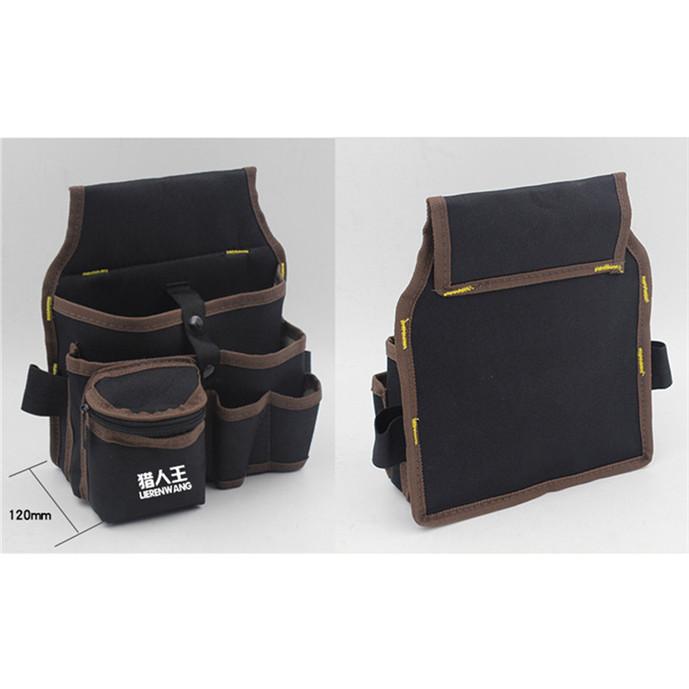 Холщовая ткань Сумка для хранения инструментов Водонепроницаемая сумка через плечо для инструментов Поясные сумки Многофункциональный карман для инструментов