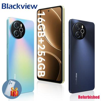Восстановленный смартфон Blackview SHARK 8 Android13 G99 Мобильный телефон 6.78'' 120Гц 2.4K Дисплей 16ГБ 256ГБ 64МП Мобильный телефон