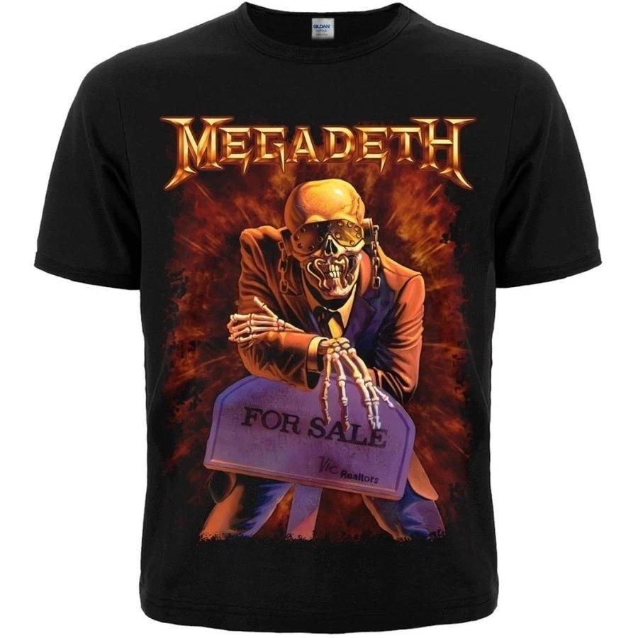 Megadeth «Peace Sells… but Who’s Buying?»""" Черная футболка slayer Metallica"""