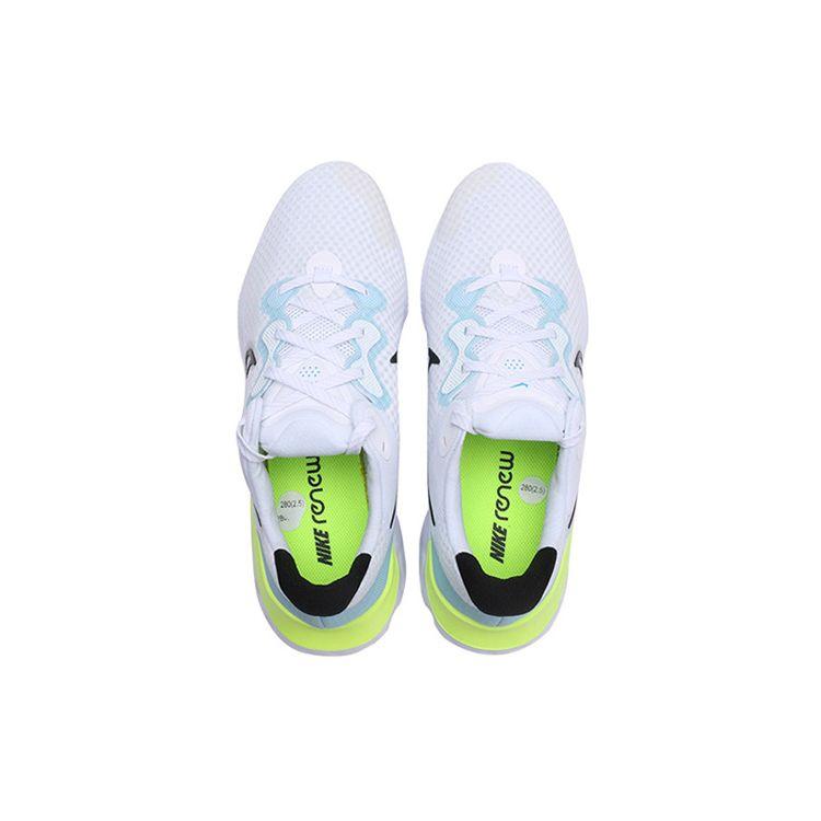Nike Кроссовки для бега Renew Run 2 'Volt' Белый Черный Светло-синий Fury Volt Мужские CU3504-100