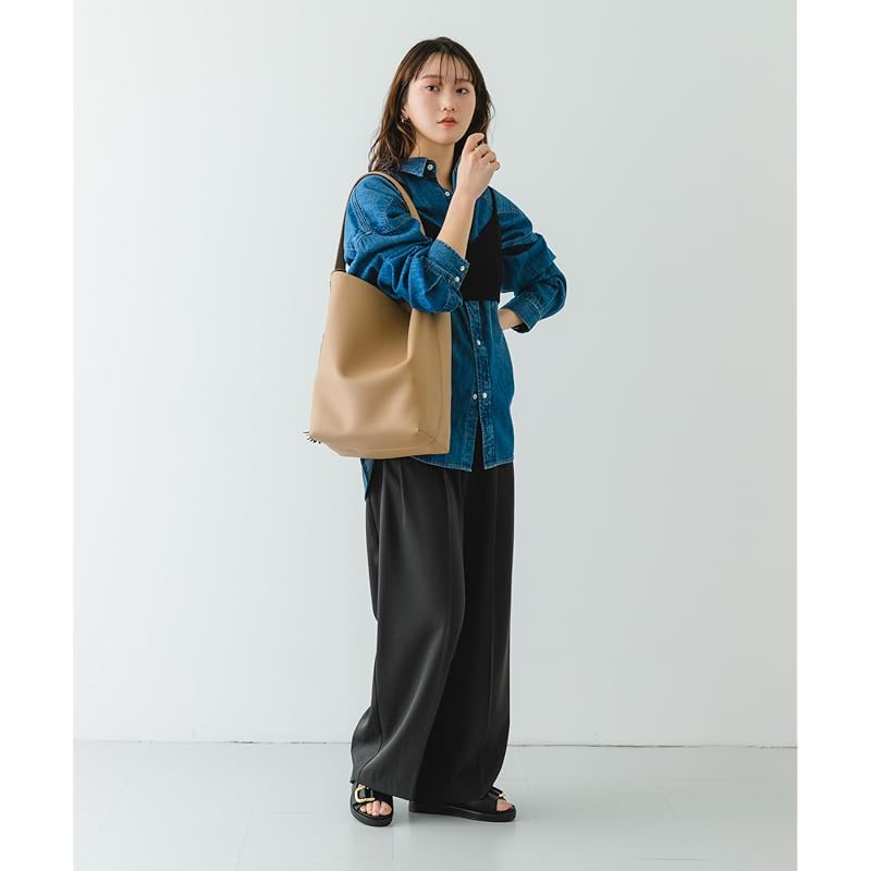 [Rodesco] сумка-тоут Простая сумка-тоут с одной ручкой и кисточкой для женщин XX46-2AW2505 БЕЖЕВЫЙ one