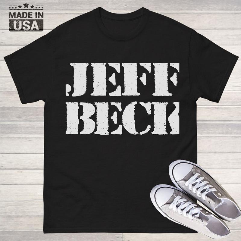 Jeff Beck T Shirt Vintage Cotton For Unisex