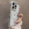 Роскошный матовый прозрачный чехол Magsafe для iPhone 17 16 15 14 Plus 13 12 Pro Max 11 17Air, магнитный противоударный бампер