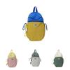 Eye-catching Colorblock Lightweight Nylon Backpack For Kids Great For Daily Activities