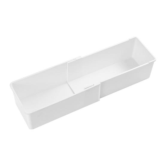 Телескопический ящик для хранения, органайзер, большая вместимость, гладкие края, выдвижная конструкция, экономящая место посуда