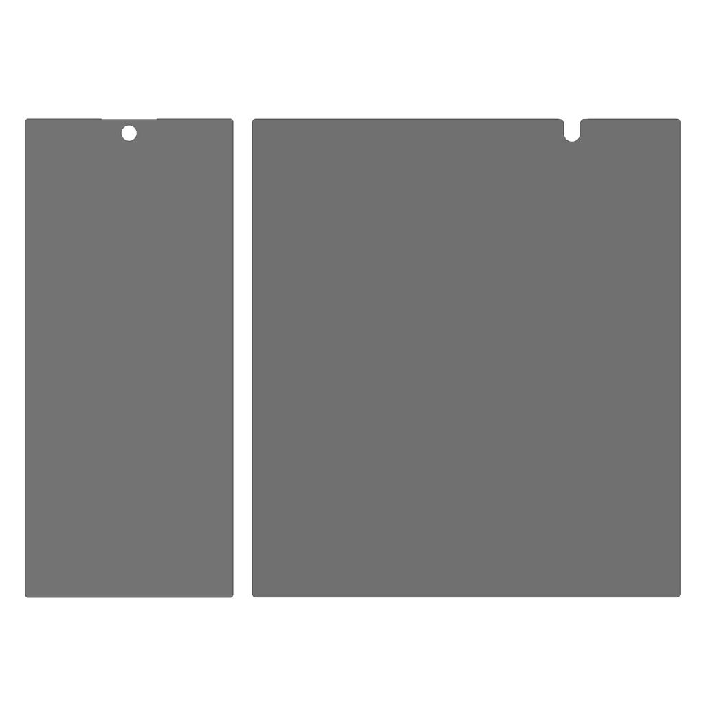 For Samsung Galaxy Z Fold7 5G Privacy Hydrogel Screen Protector 180-Degree Anti Spy Front/Back PET + TPU Films