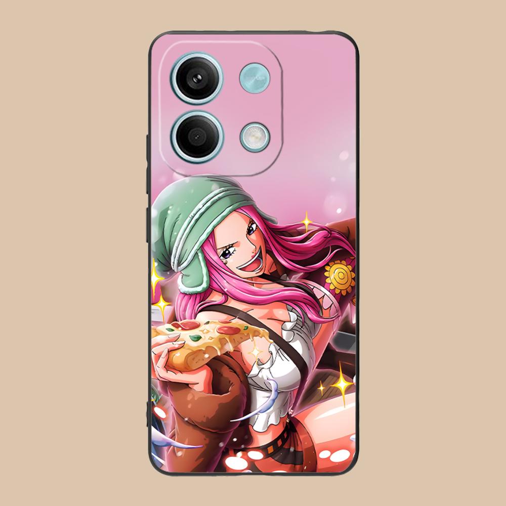 Jewelry Bonney Phone Case for POCO M7 M6 M5 M4 M3 X7 X6 X5 X4 X3 Pro GT 5G Soft TPU Shockproof Cover