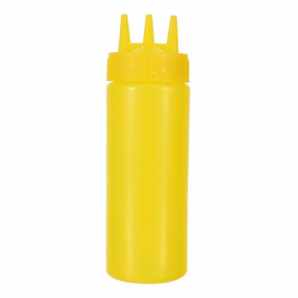 Eco-Friendly Vinegar Mustard Sauce Kitchen Storage Squeeze Bottle Jar Kitchen Accessories Dispenser