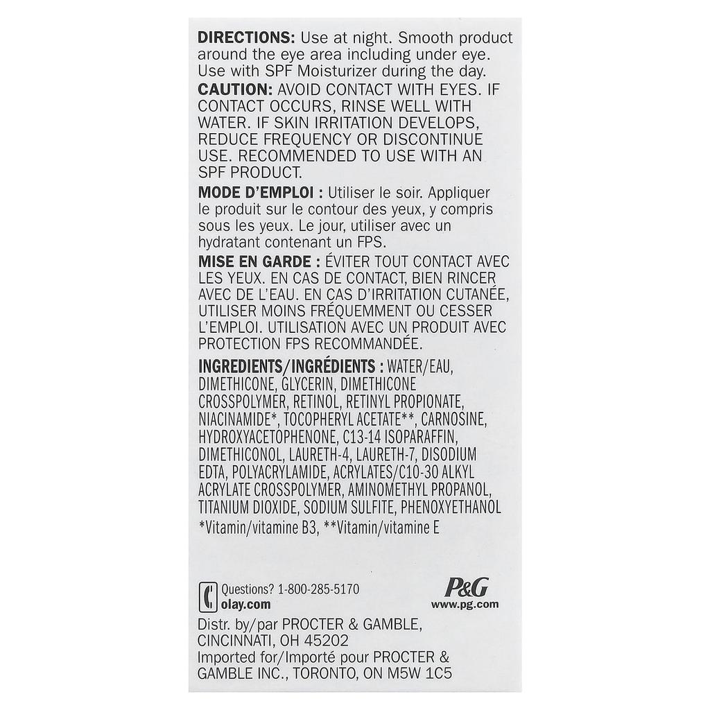 Retinol24, Night Eye Cream, 15Ml(0.5Fl Oz)