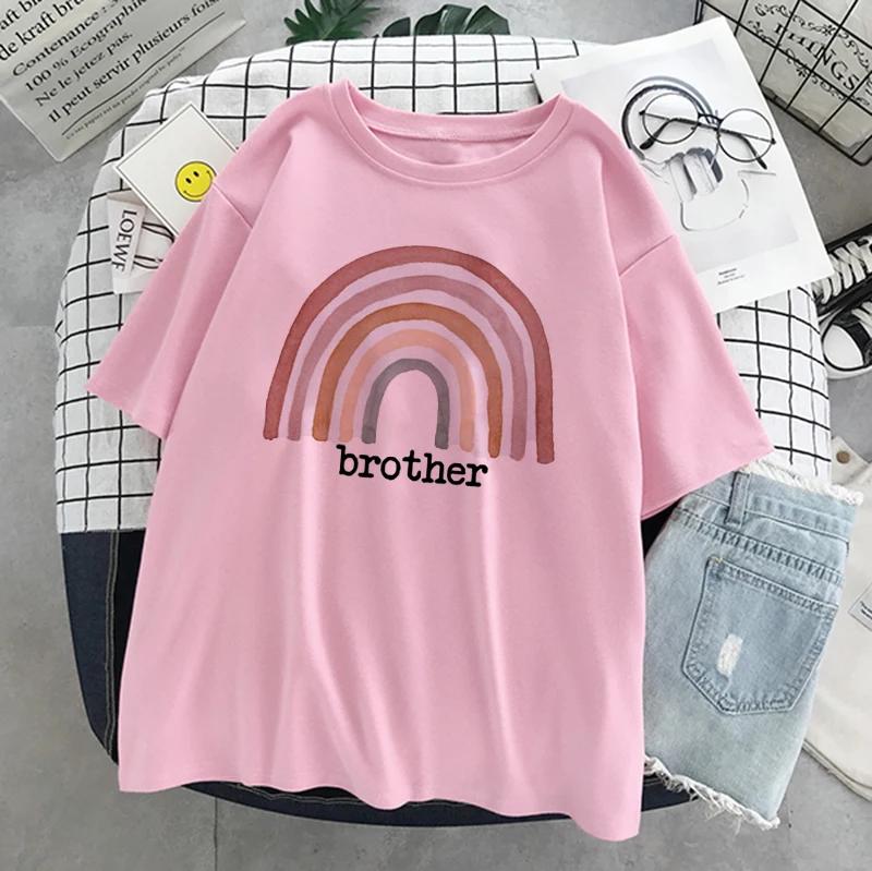 Динозавр Лето Новая Мультяшная Повседневная Панк Женская Футболка с Коротким Рукавом Харадзюку Винтаж Веселая Мода Инс Милая Сладкая Свободная