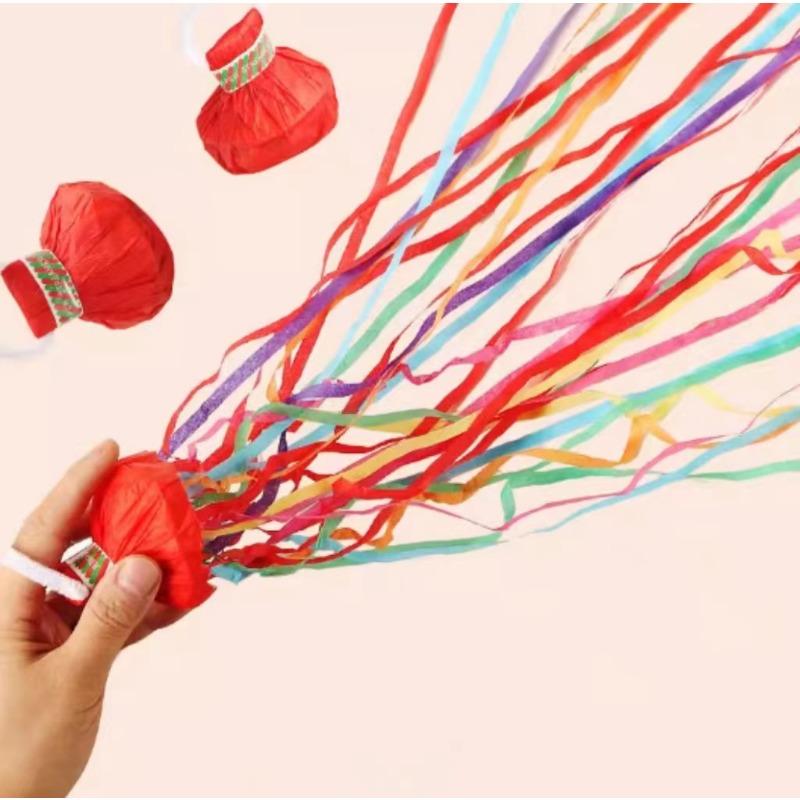 Свадебные ленты, бросаемые руками, фейерверки, бросаемые руками, браслеты, латте-арт «Паук», легко очищаемые свадебные ленты, реквизит для создания атмосферы дня рождения