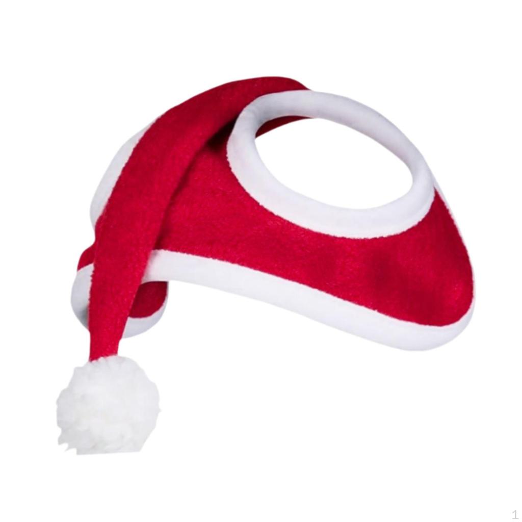 Horse Christmas Hat Party Headpiece Velvet Santa Xmas for Dress Up