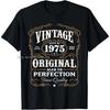 Birthday Gifts Men Women Old Vintage 1975 Party T-Shirt Men's Clothing Hip Hop Streetwear Cotton T Shirt Fashion Tshirt