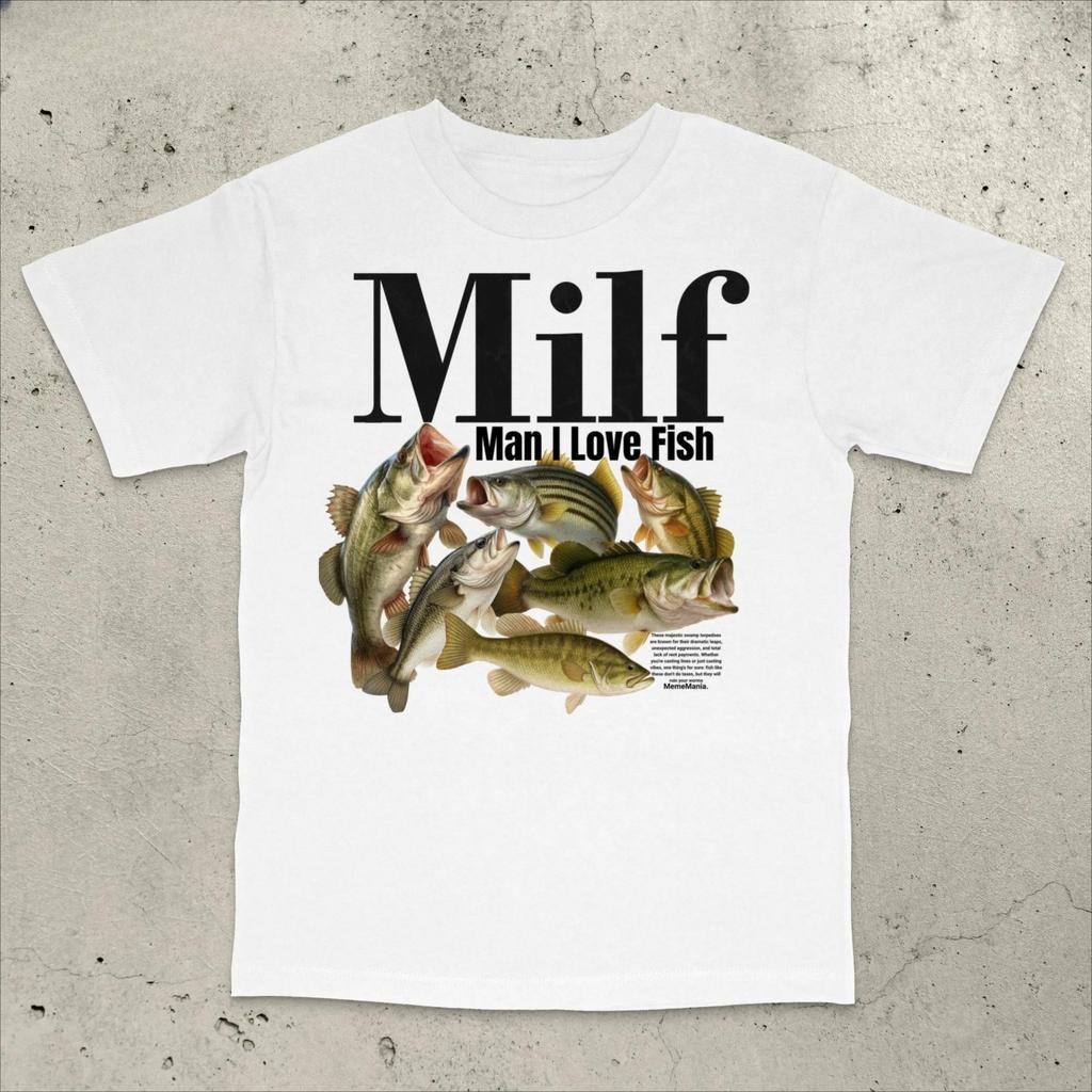 Футболка Man I Love Fish, Ретро футболка для рыбалки, Футболка для рыбалки на окуня, Забавная футболка для рыбалки, Футболка с глупым мемом, Футболка для промывки мозгов, Безумный