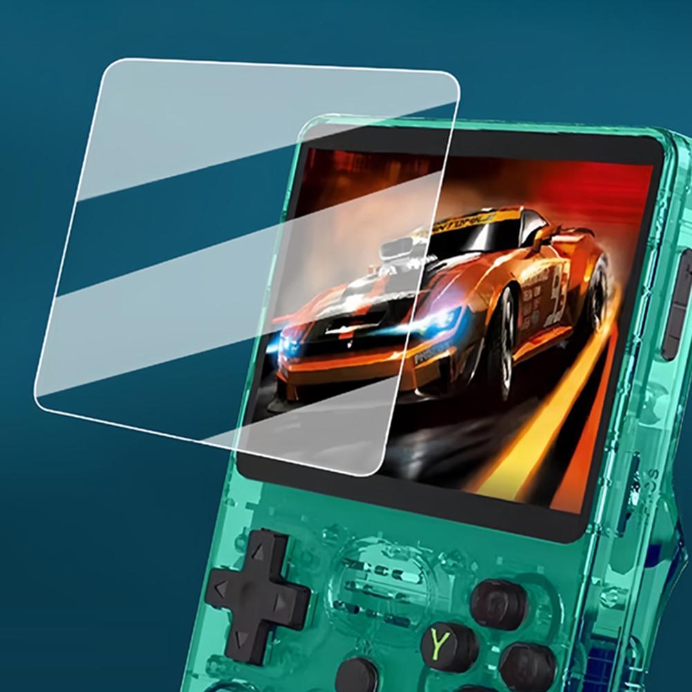 2Pcs 9H Game Console Protective Film Wear Resist Screen Protector Film Anti-Scratch Game Console Tempered for R40S Pro