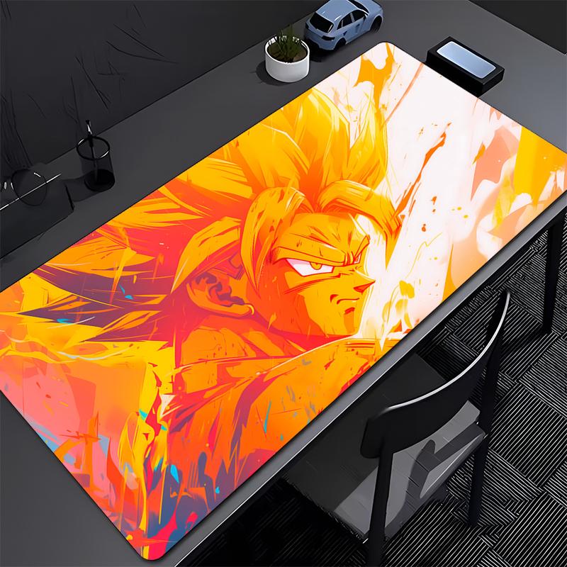 Dragon Ball Mousepad Computer Game Mouse Pad Gaming Accessories nonSlip Printing Deskmat Keyboard Pad PC Anime Large Mousepad