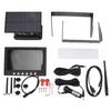 Magnetic Solar Wireless Backup Camera High Definition with 7in IPS Rear View Camera Display Screen