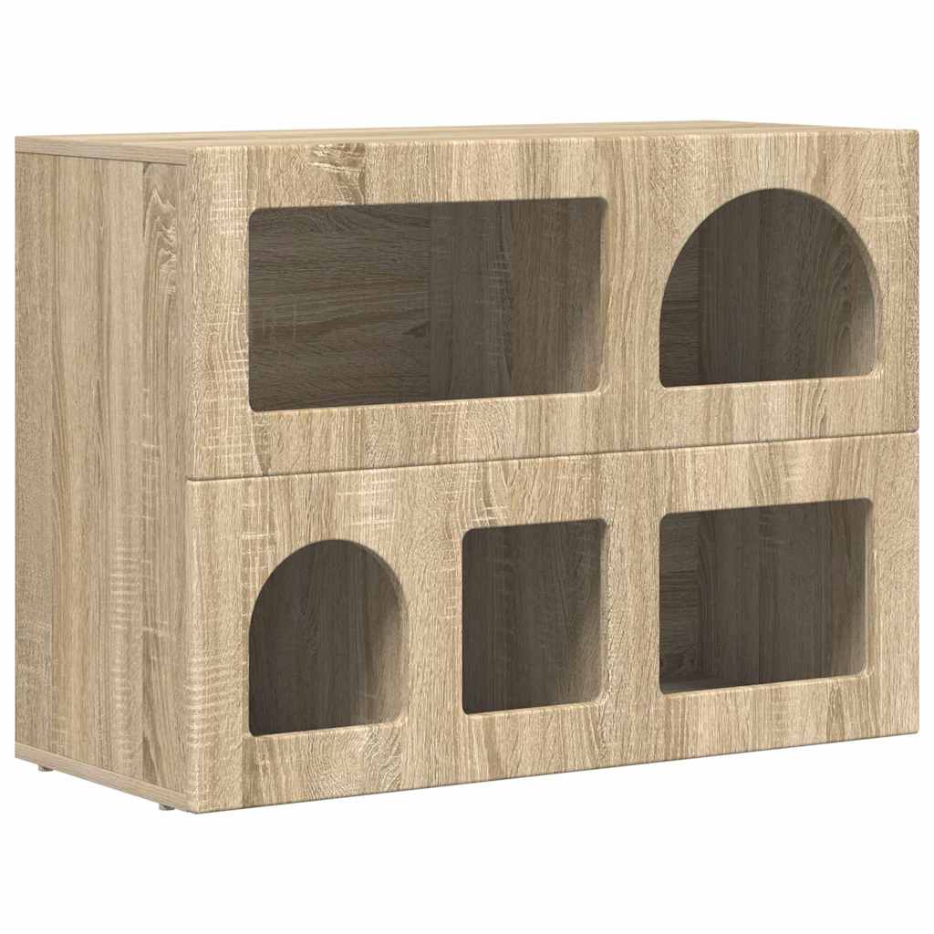 Sideboard Sonoma Oak 80.5 x 35 x 59 cm Particleboard