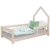 POPPI Children's Cabin Bed 140 X 200 Beige 1