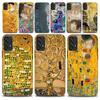 Чехол для телефона «Gustav Klimt Art» для Samsung Galaxy S22 S23 Ultra S21 S20 FE Plus Note 20, мягкая обложка