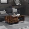 VidaXL Coffee Table Smoked Oak 90x60x35 Cm Engineered Wood 813173