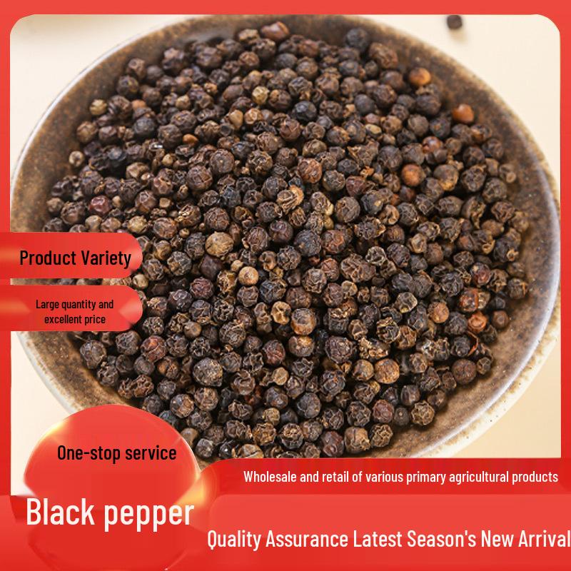 Fully Dried Black Pepper Granules - Seasoning Spice Box