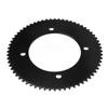 T8F 64T Rear Sprocket Steel 4 Hole 90mm Rear Wheel Drive Chain Sprocket for DIY ATVs Bikes Karts