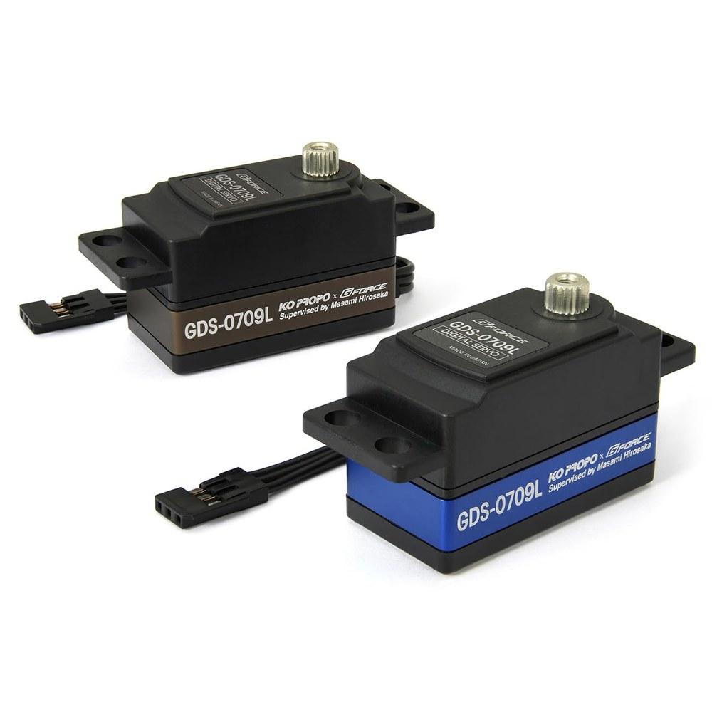 G-Force GDS-0709L Low Profile Digital Servo Gun Metallic for RC Cars