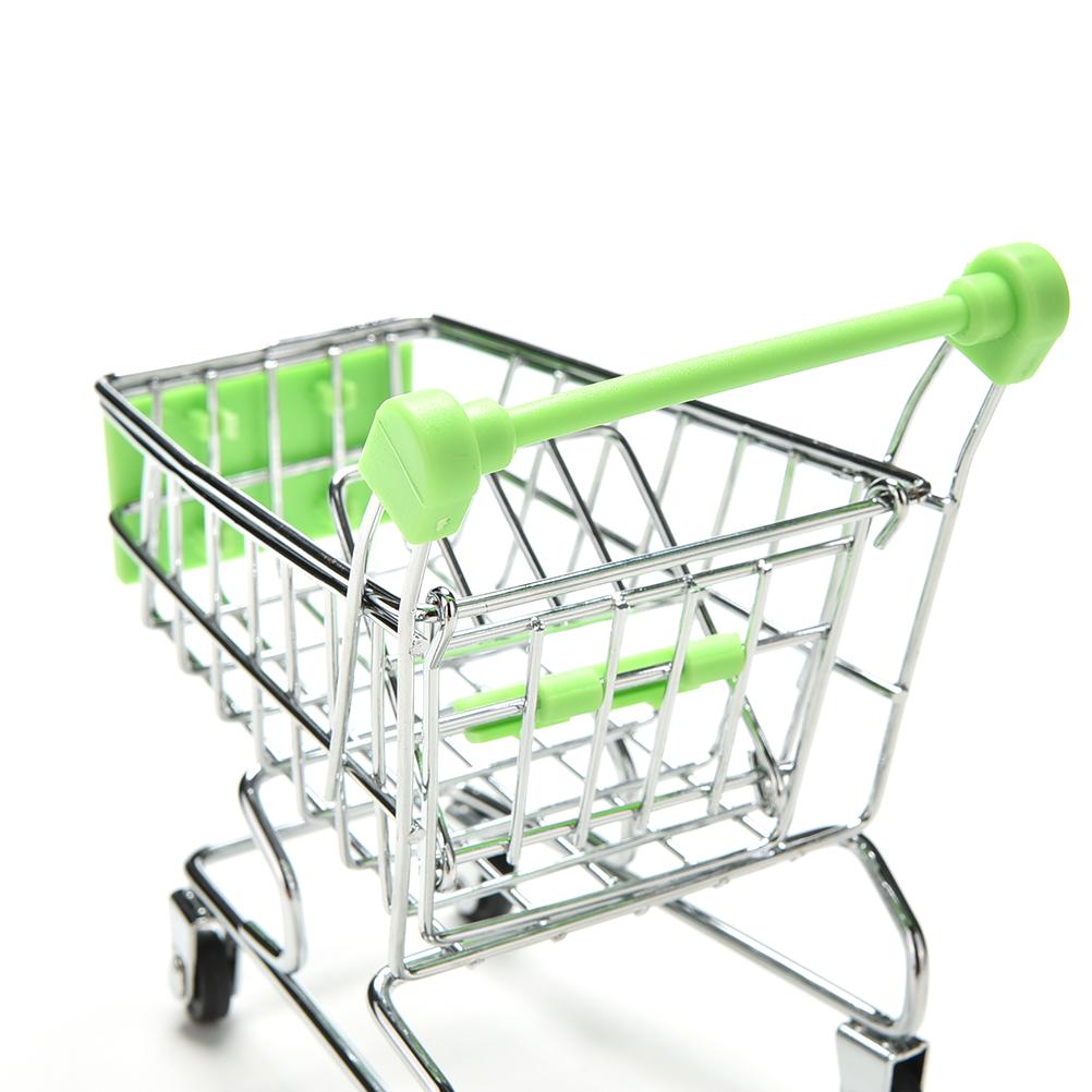 Parrot Supermarket Shopping Cart Kids Intelligence Growth Funny Toy Storage