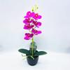 Aphrodite Phalaenopsis Artificial Rchb Potted Plant  For Gift And Decor Interior