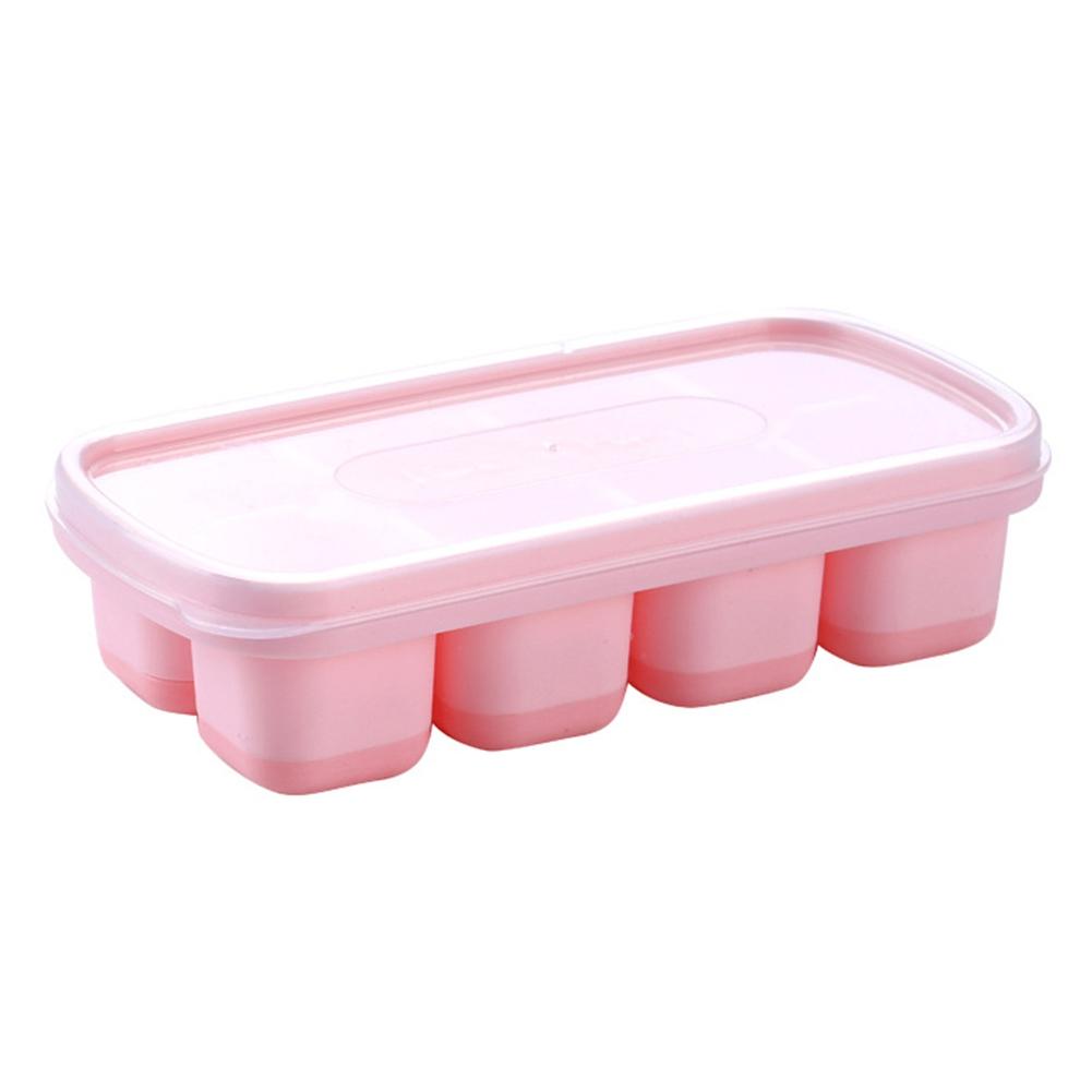 Simple Ice Tray Eight-Compartment Fruit Box Storage Box