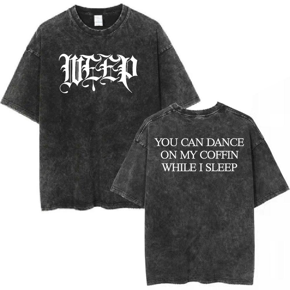 Yungblud IDOLS Album Tour  T Shirts Men Women Clothing Washed Vintage Short Sleeve Tshirts Oversized Casual Cotton Tshirt