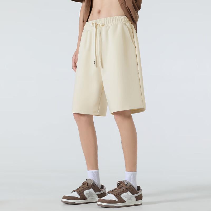 GENIOLAMODE Men's Lightweight Breathable Bathing Bear Print Bermuda Shorts