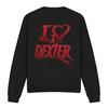 Dexter унисекс взрослый I Heart Dexter толстовка