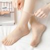 Female Summer Thin Crystal Anti-hook Wire Invisible Non Slip Stockings
